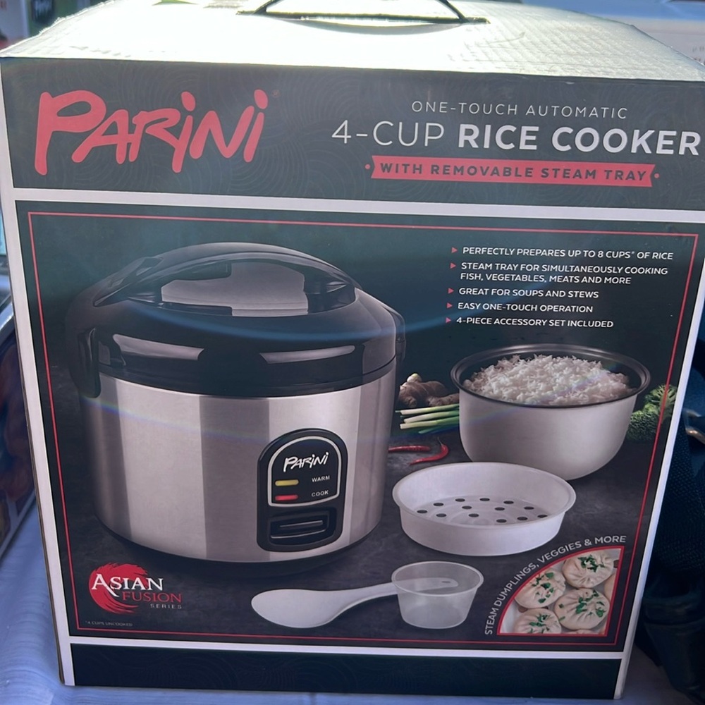 Parini 4 cup rice cooker